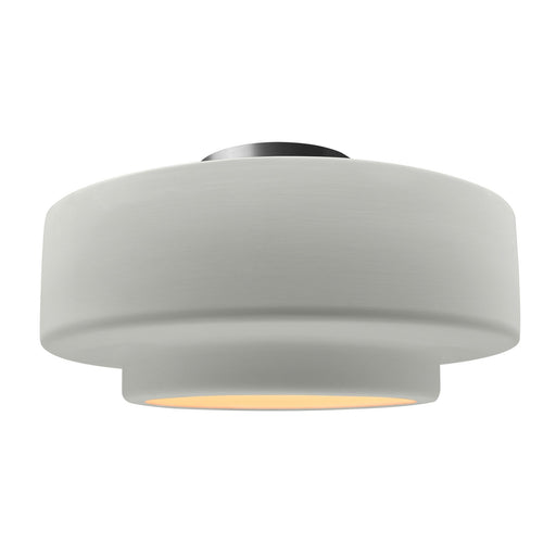 Radiance One Light Semi-Flush Mount Matte White