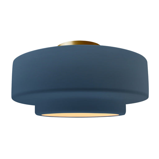 Radiance One Light Semi-Flush Mount Midnight Sky