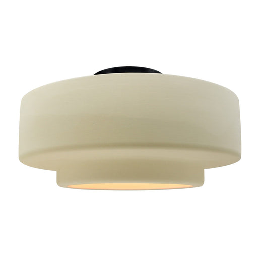 Radiance One Light Semi-Flush Mount Vanilla (Gloss)