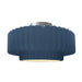 Justice Designs - CER-6375-MID-NCKL - One Light Semi-Flush Mount - Radiance - Midnight Sky