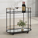 Uttermost - 24186 - Bar Cart - Andre - Satin Black