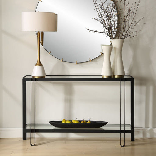 Uttermost - 24233 - Console Table - Shadow - Satin Black