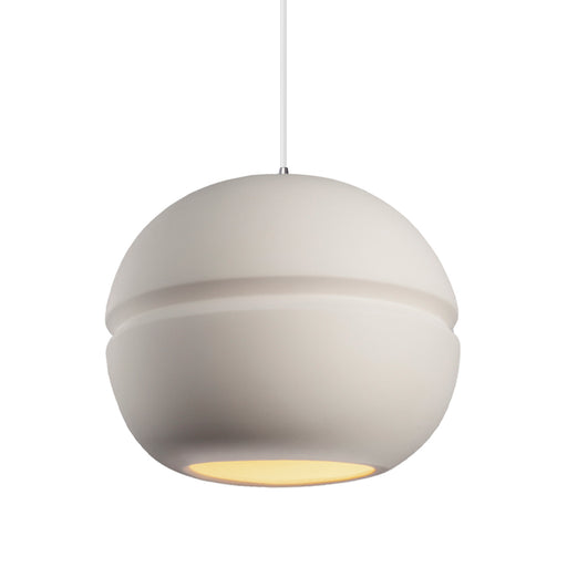 Radiance One Light Pendant Bisque