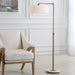 Uttermost - 30417-1 - One Light Floor Lamp - Branch Out - Antique Brushed Brass