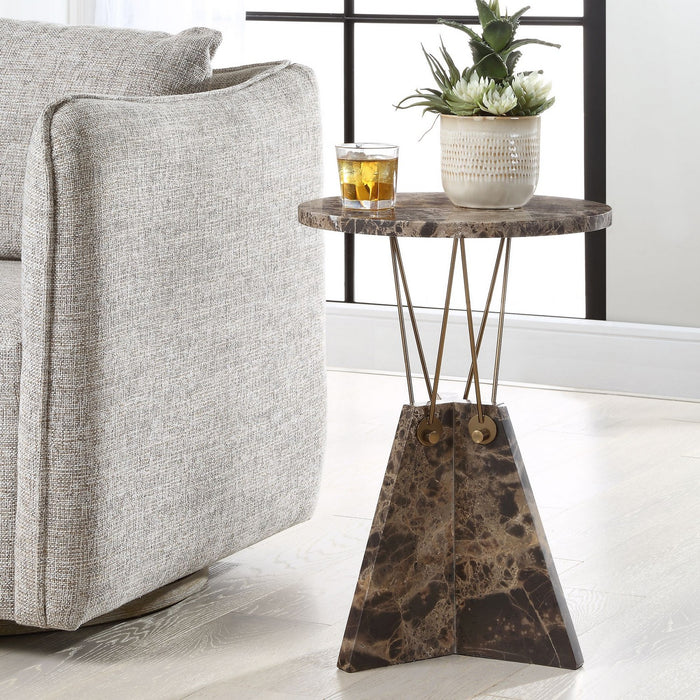 Uttermost - 50002 - Accent Table - Levitate - Brass