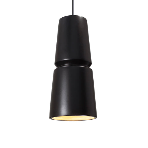 Radiance One Light Pendant Carbon - Matte Black