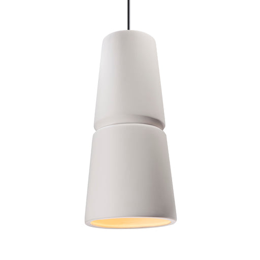 Radiance One Light Pendant Bisque