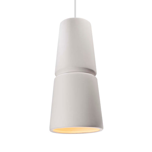 Radiance One Light Pendant Bisque