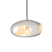 Justice Designs - CER-6440-BIS-CROM-BKCD - One Light Pendant - Radiance - Bisque