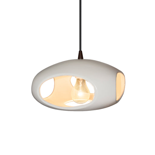 Radiance One Light Pendant Bisque