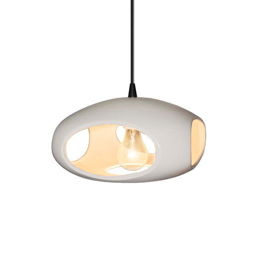Radiance One Light Pendant Bisque