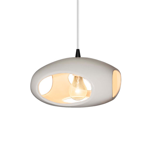 Radiance One Light Pendant Bisque