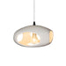 Justice Designs - CER-6440-BIS-MBLK-WTCD - One Light Pendant - Radiance - Bisque