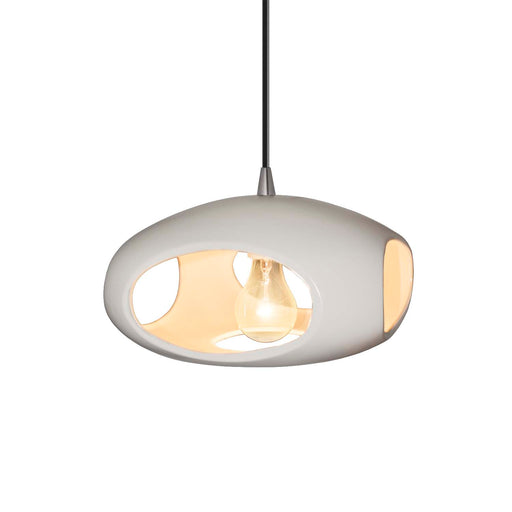 Radiance One Light Pendant Bisque