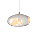 Justice Designs - CER-6440-BIS-NCKL-WTCD - One Light Pendant - Radiance - Bisque