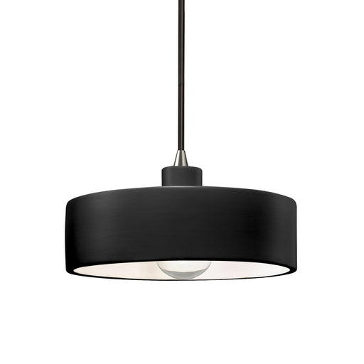 Radiance One Light Pendant Carbon - Matte Black