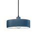 Justice Designs - CER-6460-MID-MBLK-BKCD - One Light Pendant - Radiance - Midnight Sky
