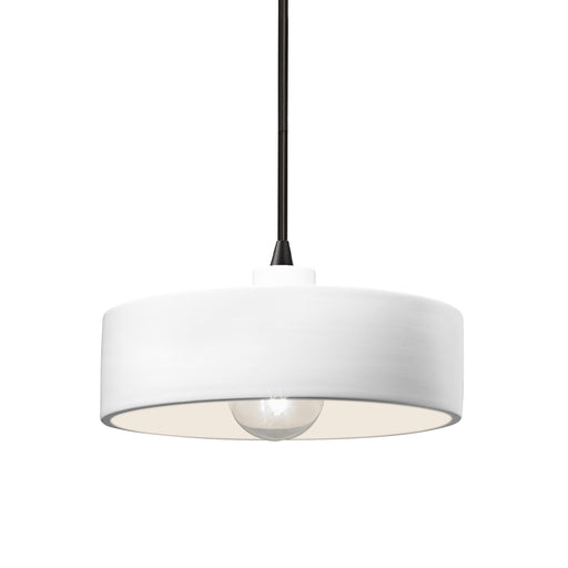 Radiance One Light Pendant Gloss White