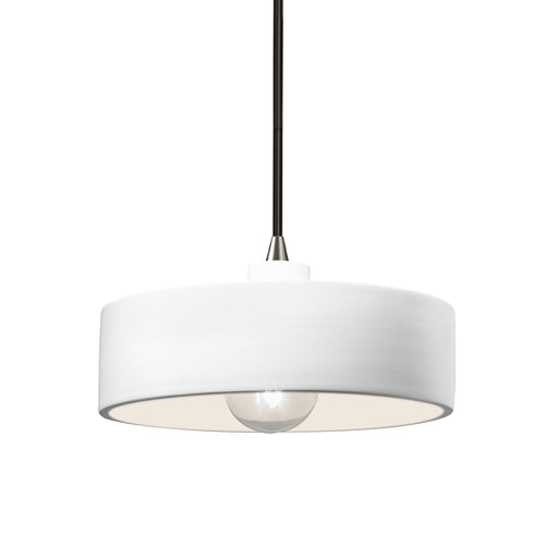 Radiance One Light Pendant Gloss White