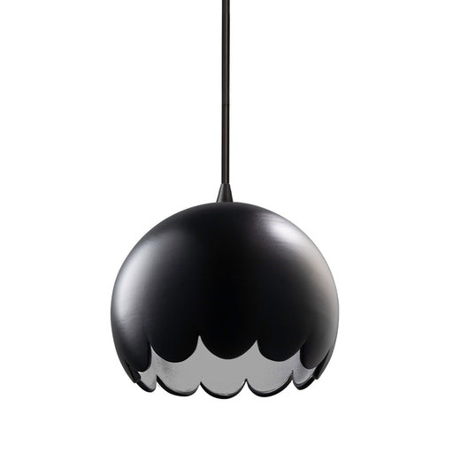 Radiance One Light Pendant Carbon - Matte Black
