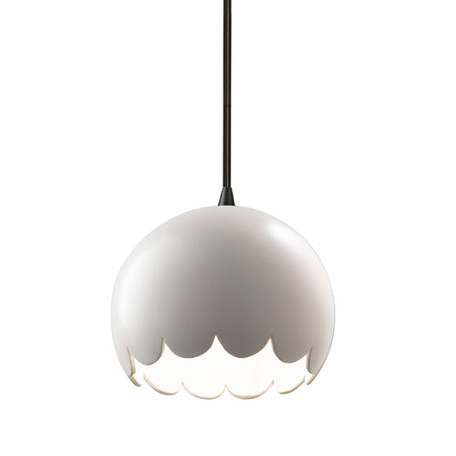 Radiance One Light Pendant Matte White