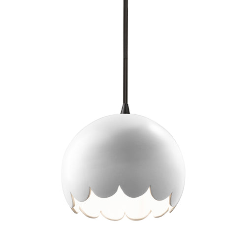 Radiance One Light Pendant Gloss White
