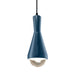 Justice Designs - CER-6520-MID-MBLK-BKCD - One Light Pendant - Radiance - Midnight Sky