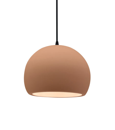 Radiance One Light Pendant Adobe
