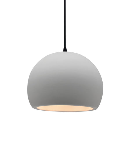 Radiance One Light Pendant Bisque