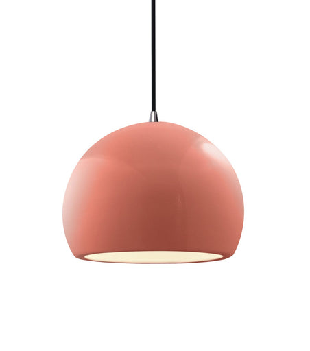 Radiance One Light Pendant Gloss Blush