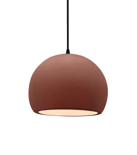 Radiance One Light Pendant Canyon Clay