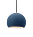 Justice Designs - CER-6530-MID-NCKL-BKCD - One Light Pendant - Radiance - Midnight Sky