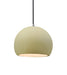 Justice Designs - CER-6530-VAN-NCKL-BKCD - One Light Pendant - Radiance - Vanilla (Gloss)
