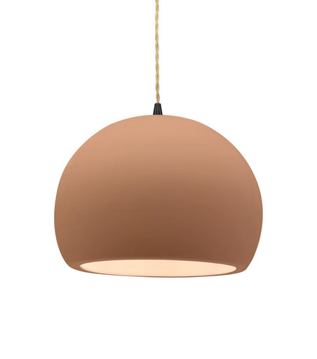Radiance One Light Pendant Adobe