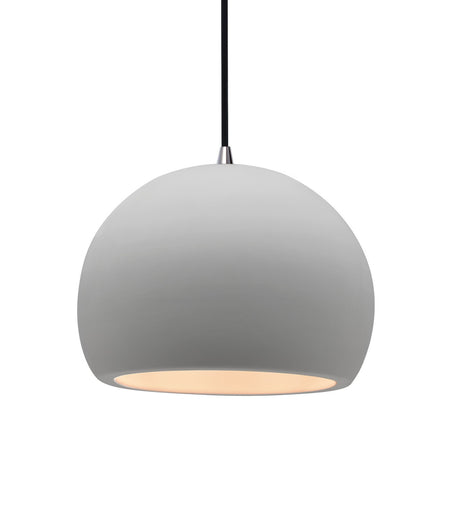 Radiance One Light Pendant Bisque