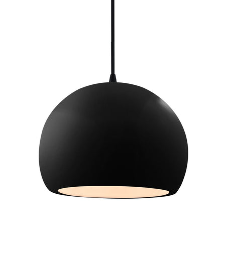 Radiance One Light Pendant Gloss Black