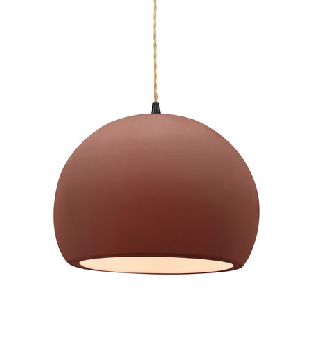 Radiance One Light Pendant Canyon Clay