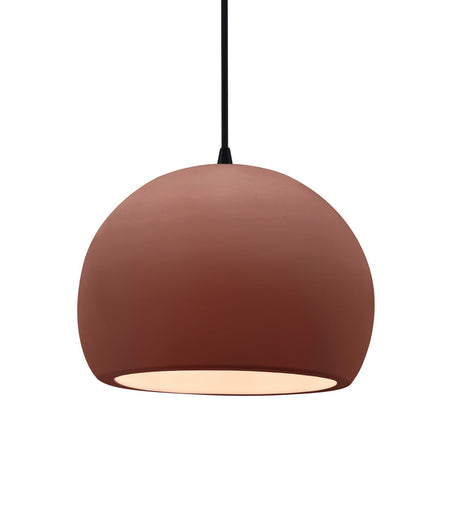 Radiance One Light Pendant Canyon Clay