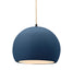 Justice Designs - CER-6533-MID-MBLK-BEIG-TWST - One Light Pendant - Radiance - Midnight Sky