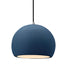 Justice Designs - CER-6533-MID-NCKL-BKCD - One Light Pendant - Radiance - Midnight Sky