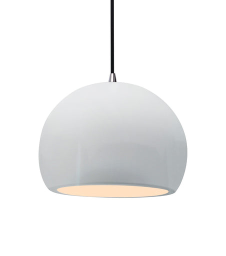 Radiance One Light Pendant Gloss White