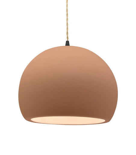 Radiance One Light Pendant Adobe