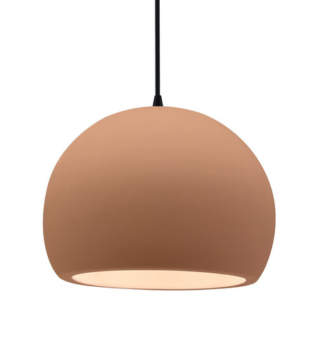Radiance One Light Pendant Adobe