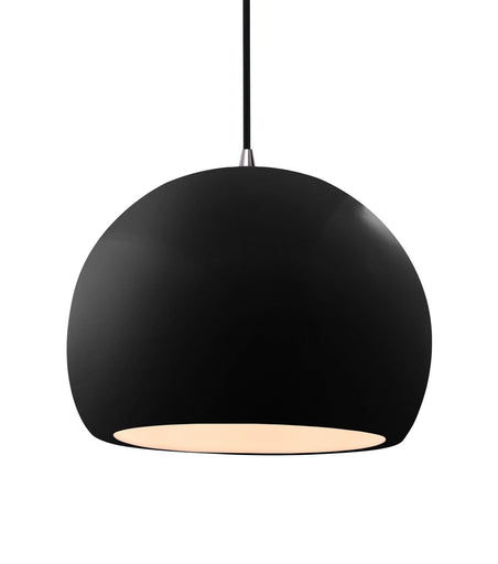 Radiance One Light Pendant Gloss Black