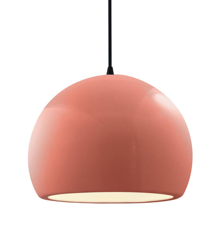 Radiance One Light Pendant Gloss Blush