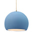 Justice Designs - CER-6535-SKBL-ABRS-BEIG-TWST - One Light Pendant - Radiance - Sky Blue