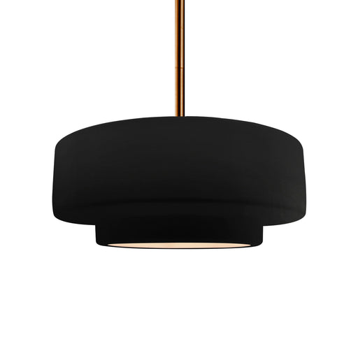 Radiance One Light Pendant Carbon - Matte Black