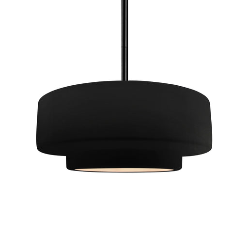 Radiance One Light Pendant Carbon - Matte Black
