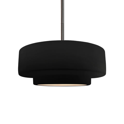 Radiance One Light Pendant Carbon - Matte Black