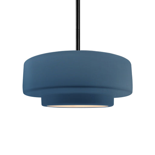Radiance One Light Pendant Midnight Sky w/ Matte White
